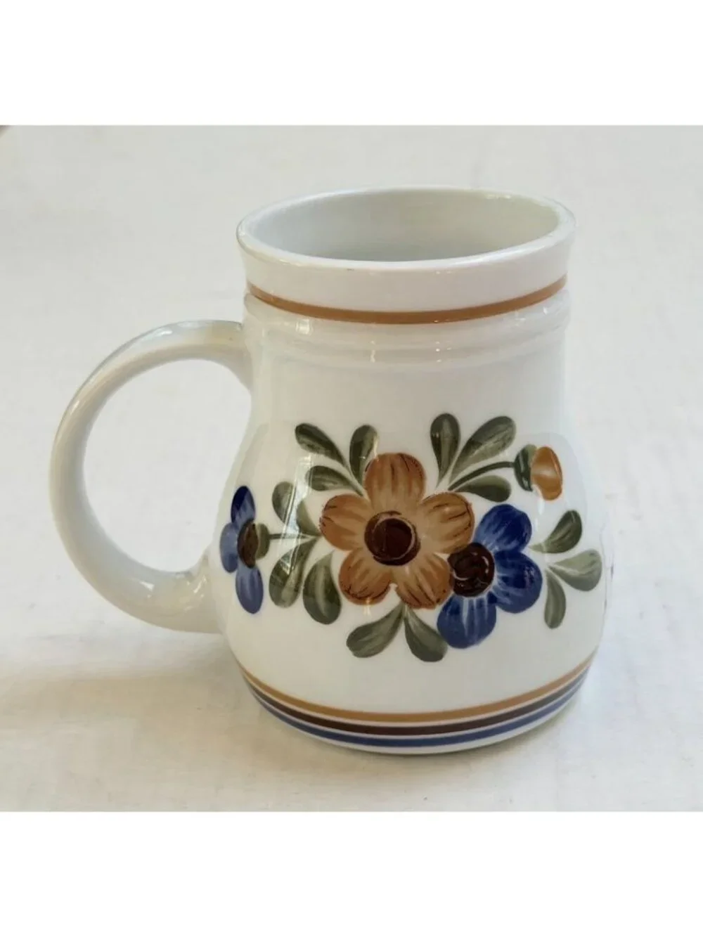 Vintage Floral Tea Coffee Cup Arzberg Germany 431 35 Gift Cottage No Spill